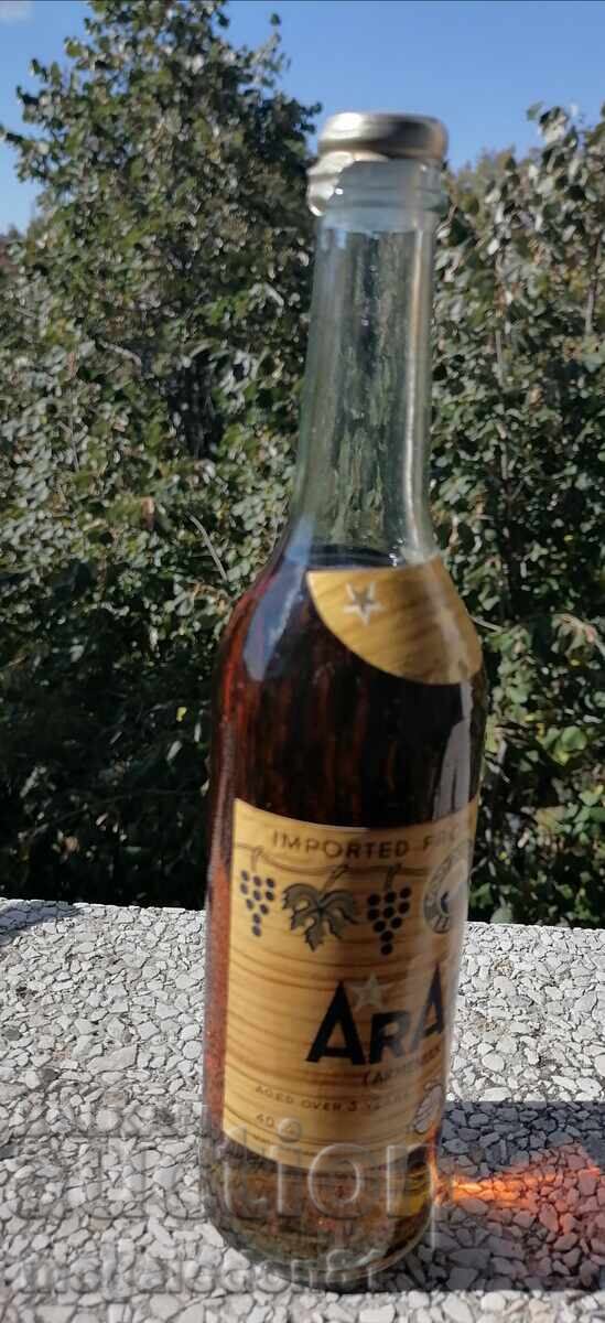 Bottle of Ararat cognac from the Soviet years / II