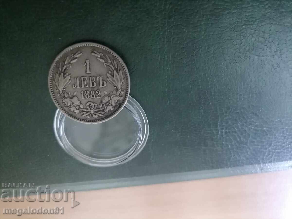 Πριγκιπάτο της Βουλγαρίας - 1 λεβ 1882