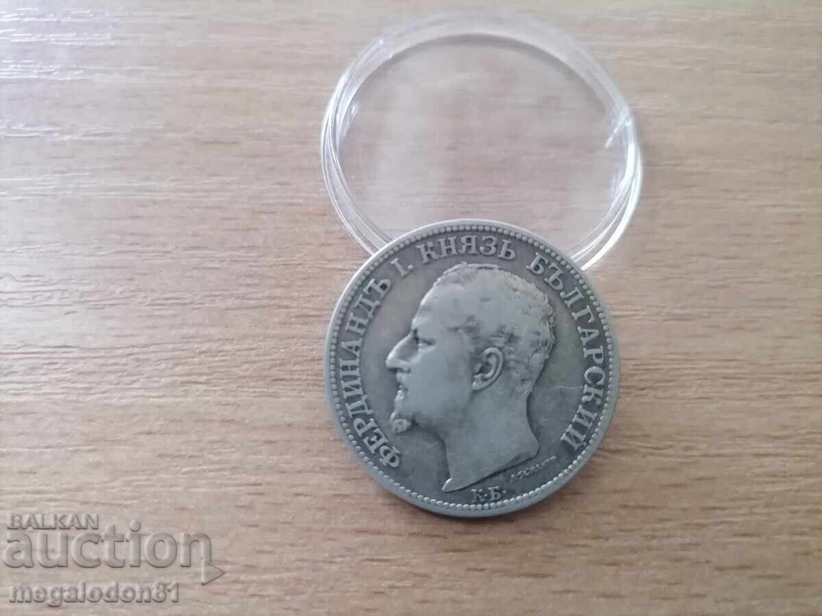 Principatul Bulgaria - 2 lei 1891 cu preț € 40.79 | 79.78 BGN