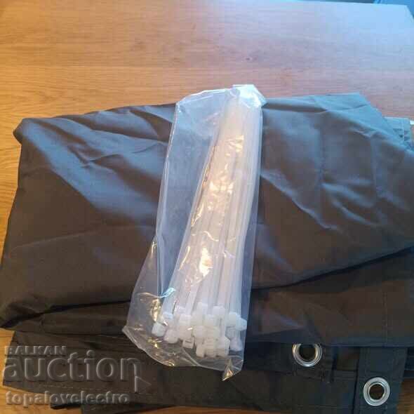 Παράδοση Μπαλκονικό προστατευτικό παραβάν, 90x800 εκ., 100% πολυεστέρας με PU