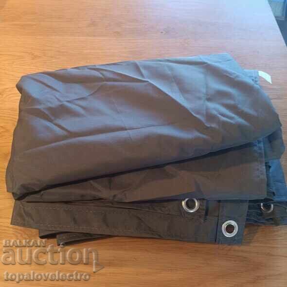 Μπαλκονικό προστατευτικό παραβάν, 90x800 εκ., 100% πολυεστέρας με PU - 6