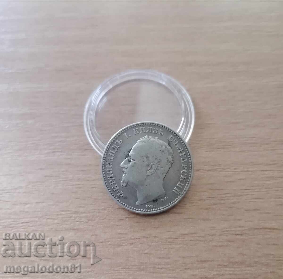 Principatul Bulgaria - 1 lev 1891 cu preț 33.00 BGN | € 16.87 Principatul Bulgaria - 1 lev 1891 cu preț 33.00 BGN | € 16.87