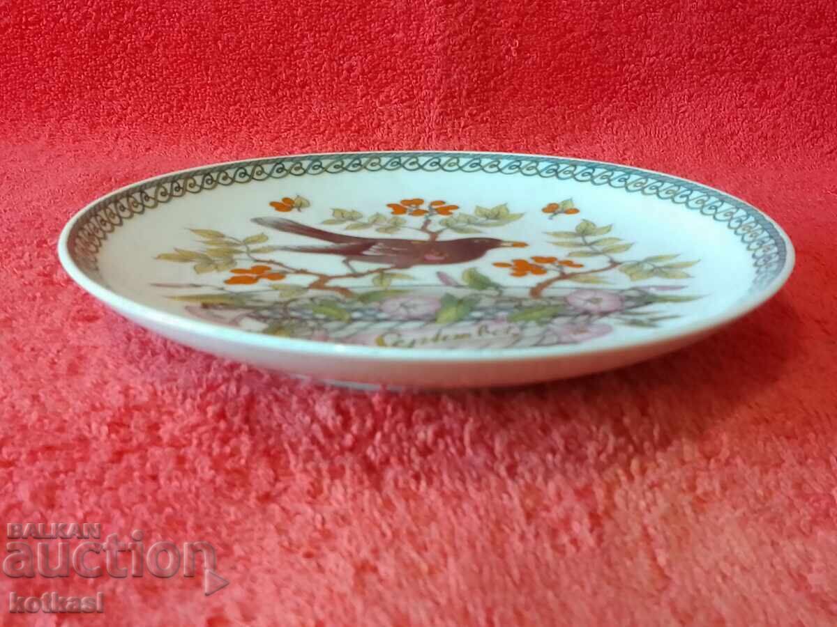 Πορσελάνινο πιάτο Hutschenreuther μήνας Σεπτέμβριος Γερμανία - 5