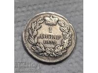 1 динар 1879 Сърбия
