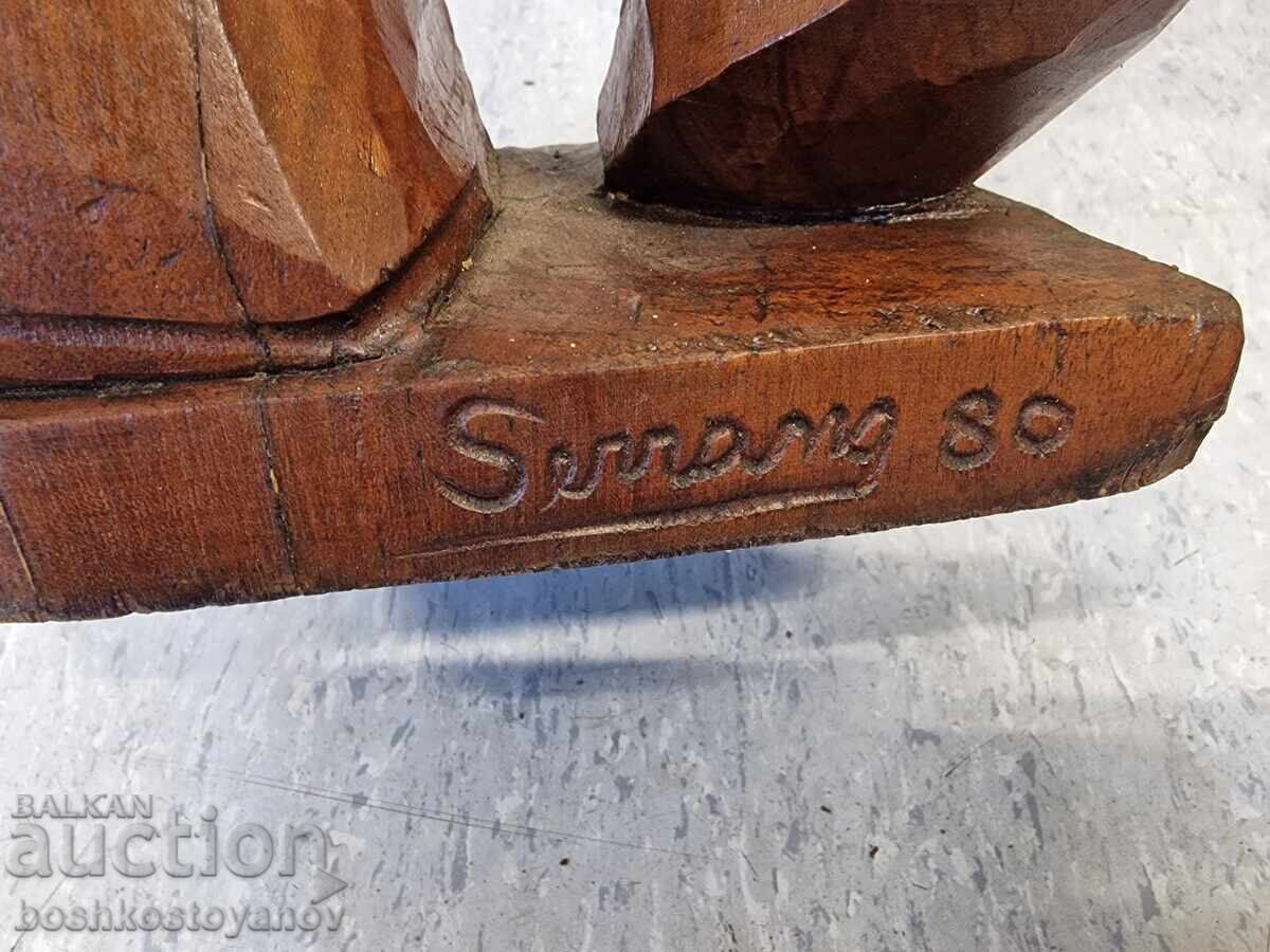 Σταυρούλα ξυλογλυπτική 70 εκ - 6