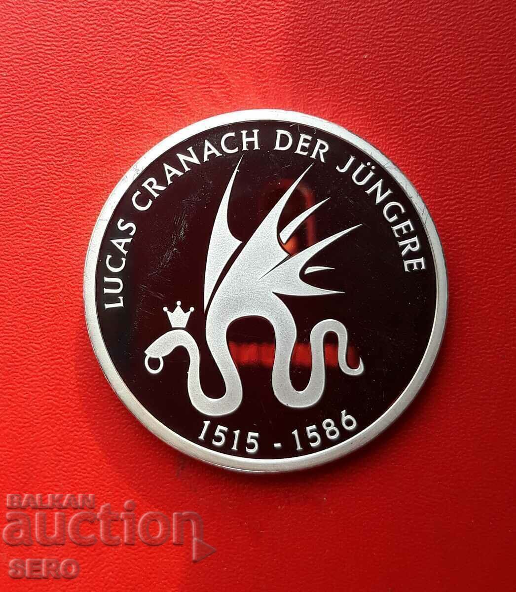 Germany-medal 2015-Lucas Cranach the Younger-1515-1586-artist with price 3.00 BGN | € 1.53