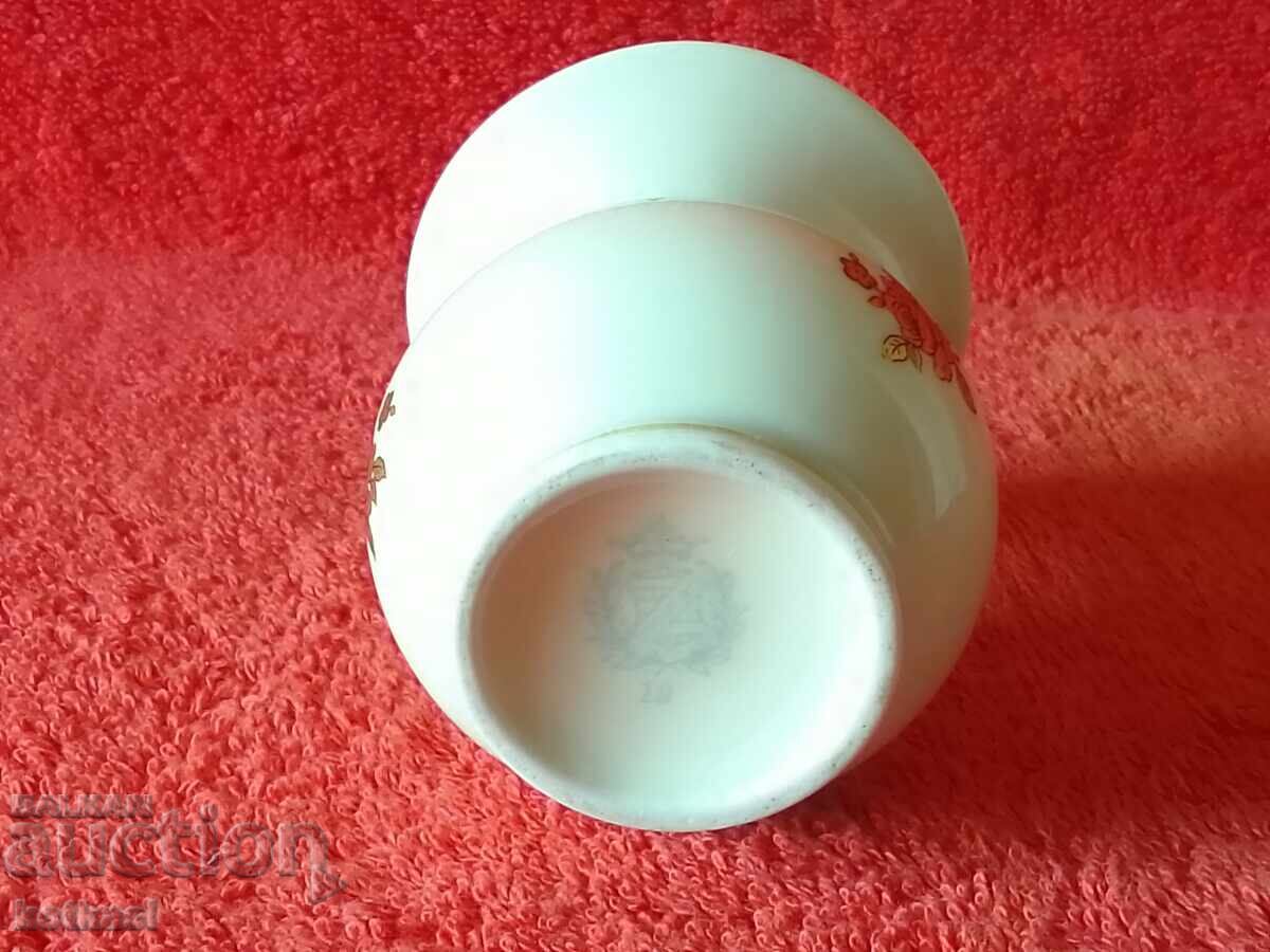 Παλιό μικρό πορσελάνινο βάζο WEIMAR Germany επιχρύσωση - 6 Παλιό μικρό πορσελάνινο βάζο WEIMAR Germany επιχρύσωση - 6