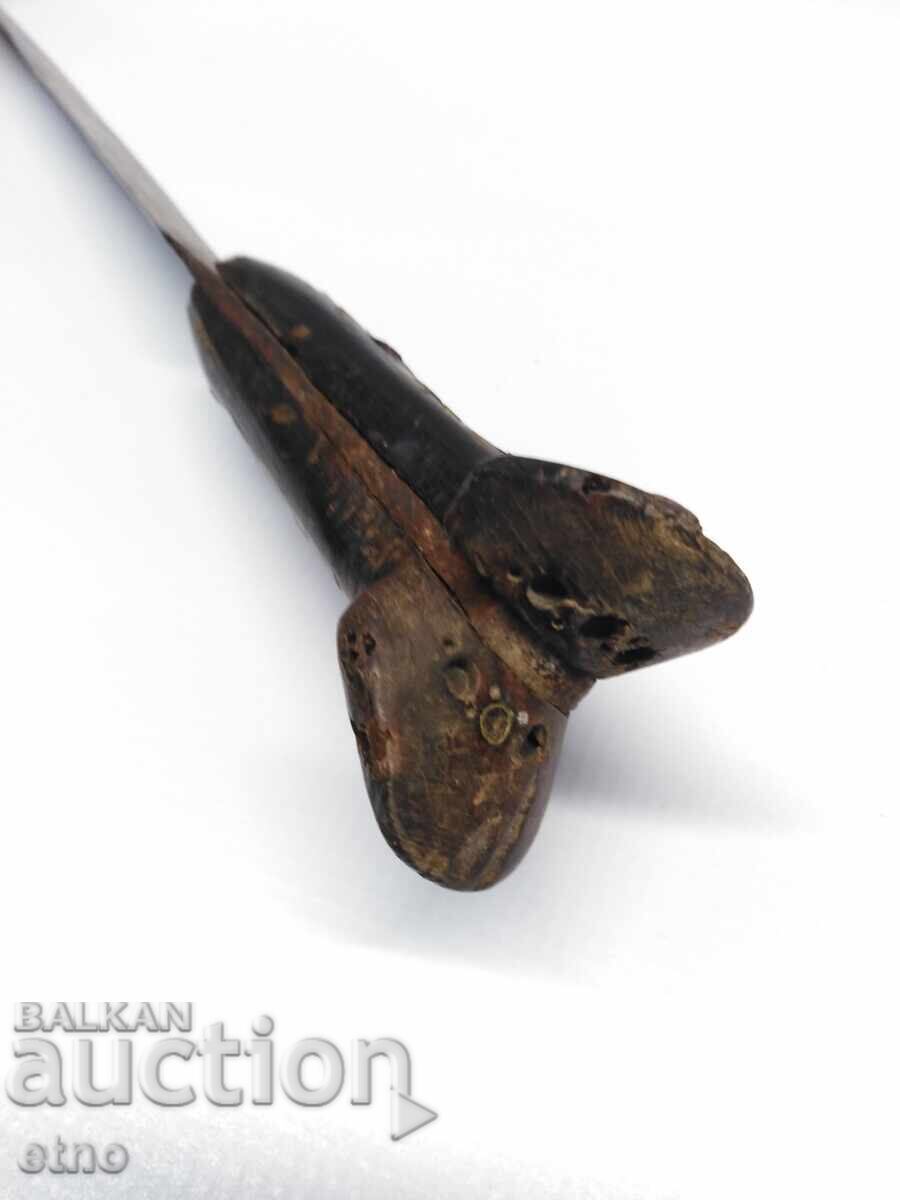 CUȚIT DE PASTOR BULGĂRESC SMILEAN, KARAKULAK, IATAGAN - 6