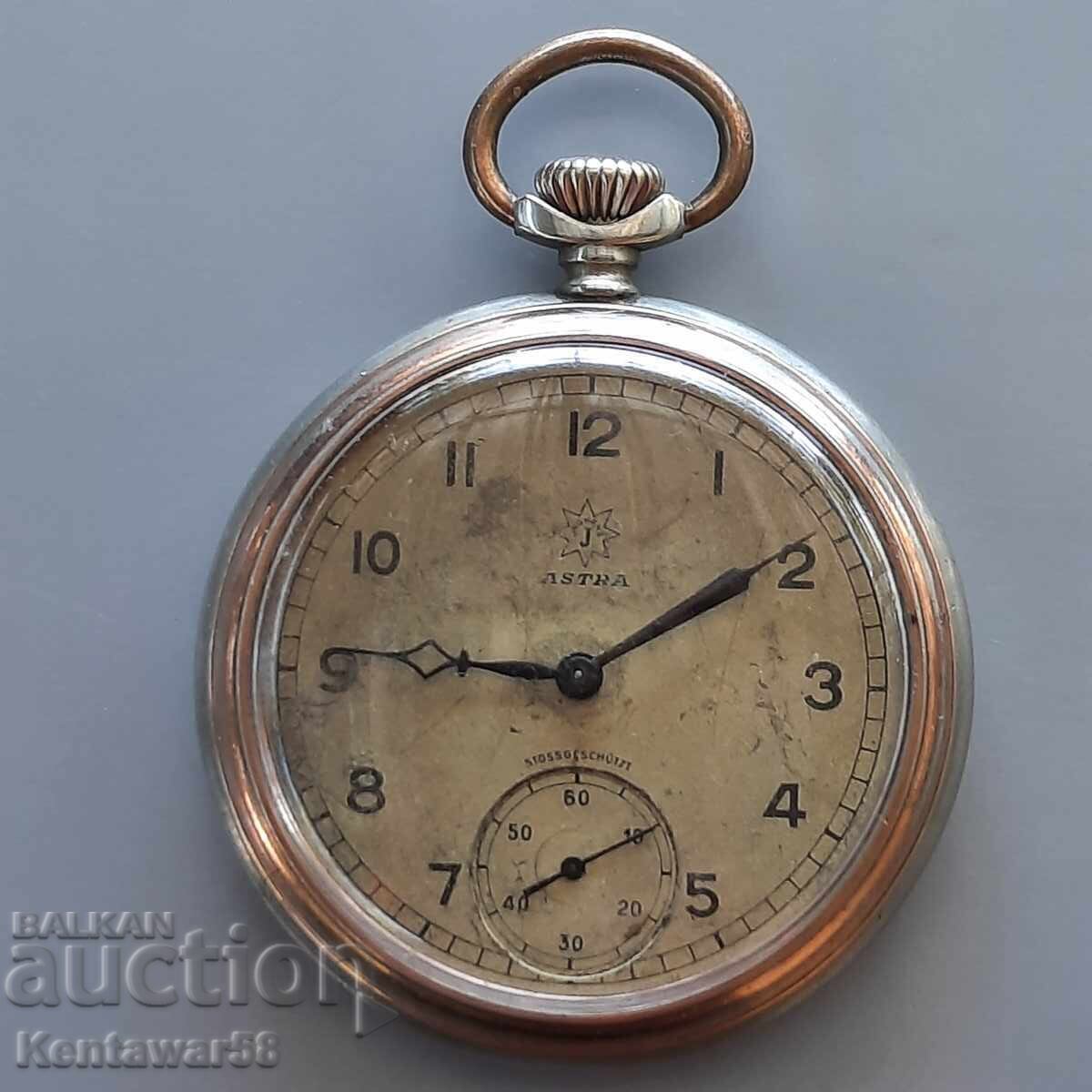 Junghans "Astra" Pocket Watch, Working