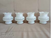 Glass lampshade. Lamp glass. Chandelier cup