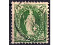 Switzerland 1882 - "Standing Helvetia" - Classic, hallmark