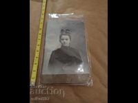 Снимка картон фотография девойка