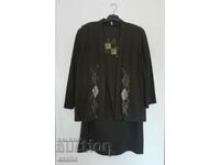 Set de trei piese XL verde oliv pentru femei