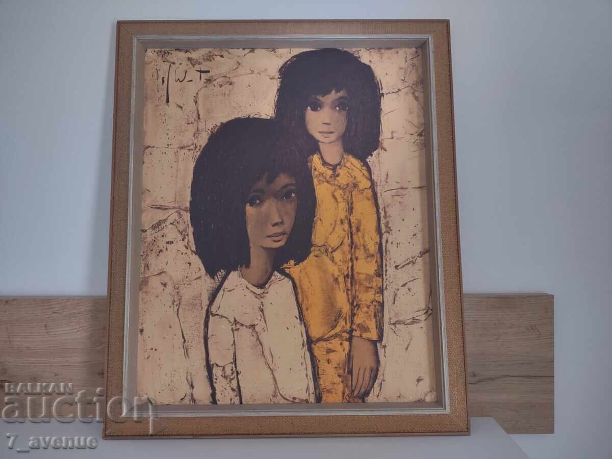 Picture in frame ART reproduction of famous graffiti 30.10.25 with price 199.00 BGN | € 101.75