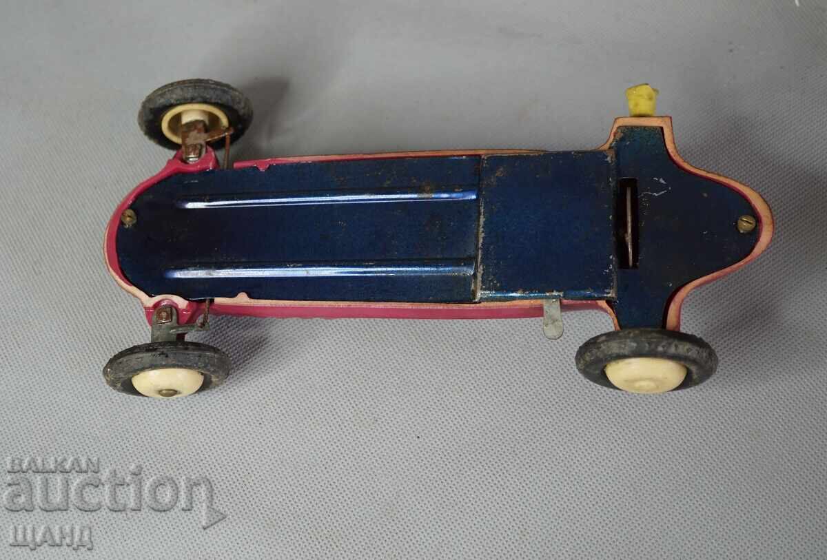 Победа Стара Рядка Българска механична играчка кола формула - 5 Победа Стара Рядка Българска механична играчка кола формула - 5