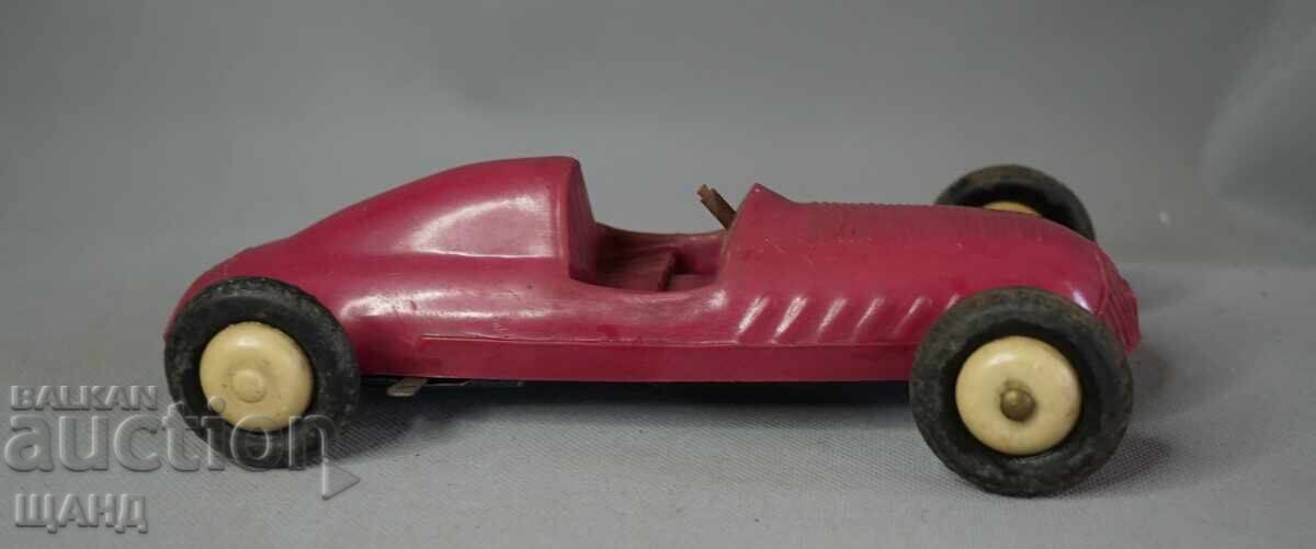 Победа Стара Рядка Българска механична играчка кола формула Победа Стара Рядка Българска механична играчка кола формула