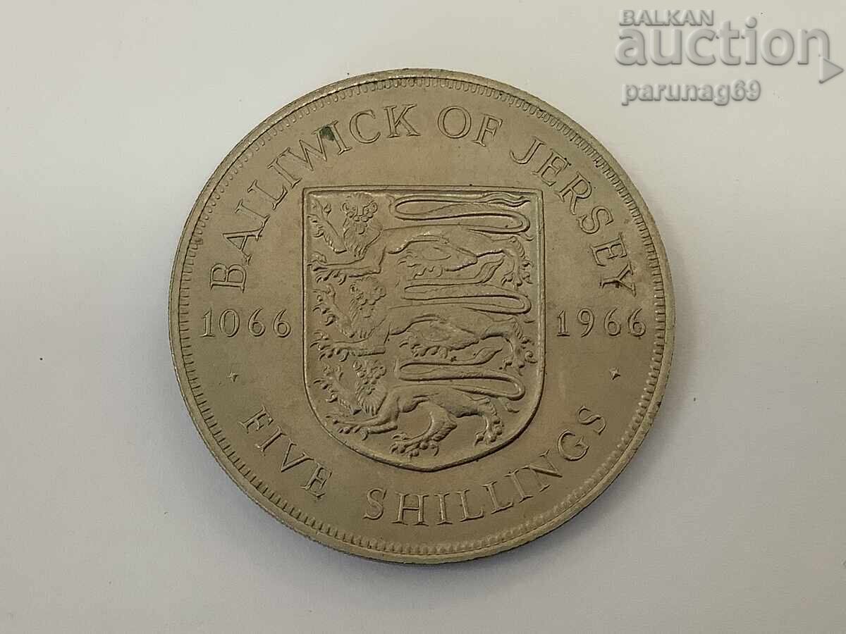 Джърси 5 шилинга 1966 900 г. от Битката при Хейстингс 1066