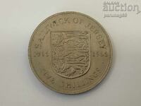 Jersey 5 shillings 1966 900th Anniversary of the Battle of Hastings 1066