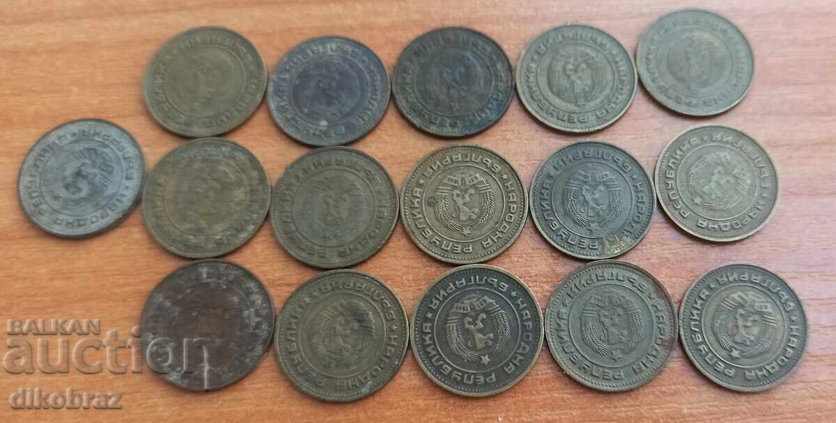 1974 - 2 stotinki Bulgaria / 16 bucăți - 5 1974 - 2 stotinki Bulgaria / 16 bucăți - 5