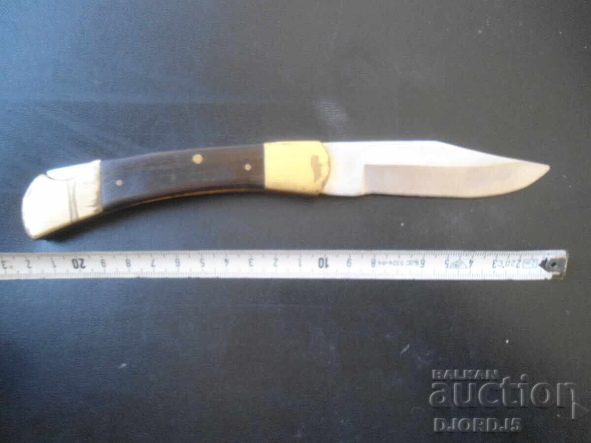 Стар сгъваем нож с калъф, ROSTFREI - 6 Стар сгъваем нож с калъф, ROSTFREI - 6