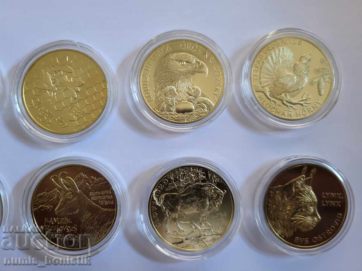 5 EUR Τα ζώα της Σλοβενίας 10 τεμάχια Συλλογή - 6 5 EUR Τα ζώα της Σλοβενίας 10 τεμάχια Συλλογή - 6