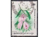 Σφραγισμένη γραμματόσημο Φλόρα Λουλούδι Ορχιδέα 1994 Σρι Λάνκα