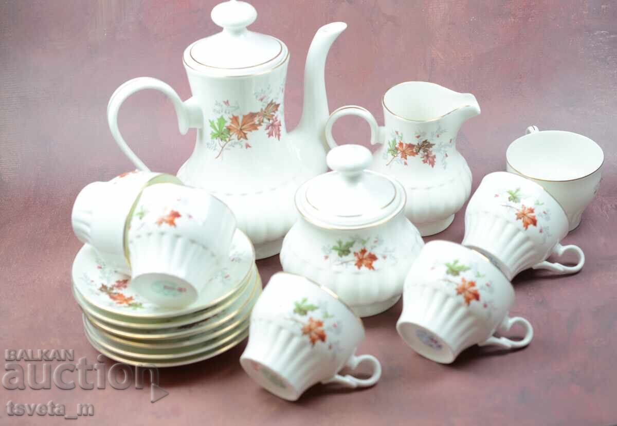 Delivery of Coffee service, bone china Kosta Yordanov, Vidin 15 pcs