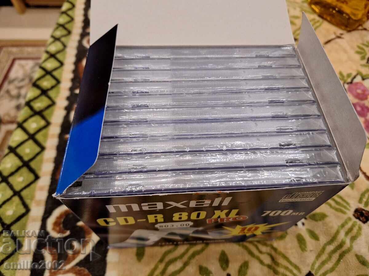 Παράδοση Δίσκοι CD 10τμχ σε κουτί Παράδοση Δίσκοι CD 10τμχ σε κουτί