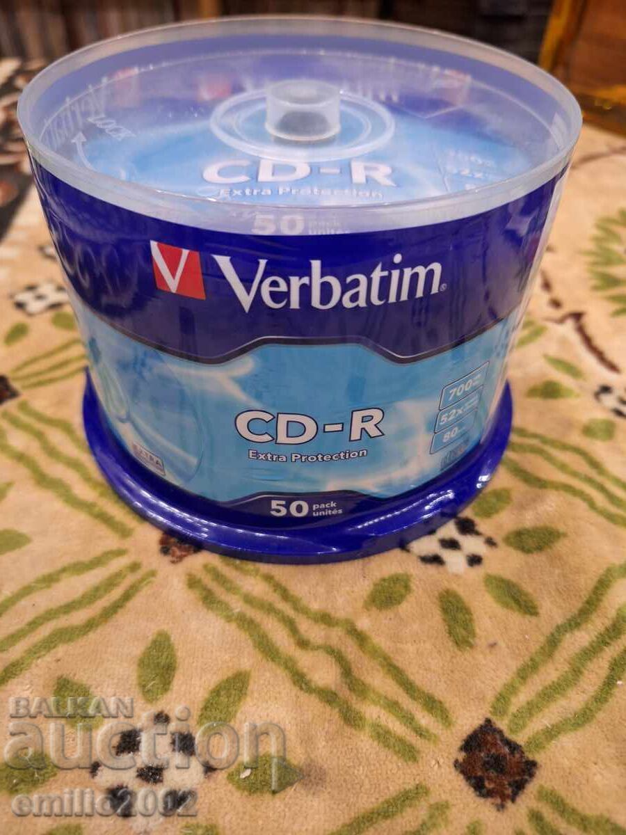 Δίσκοι Compact 50τμχ σε spindle με τιμή 9.00 BGN | € 4.60 Δίσκοι Compact 50τμχ σε spindle με τιμή 9.00 BGN | € 4.60