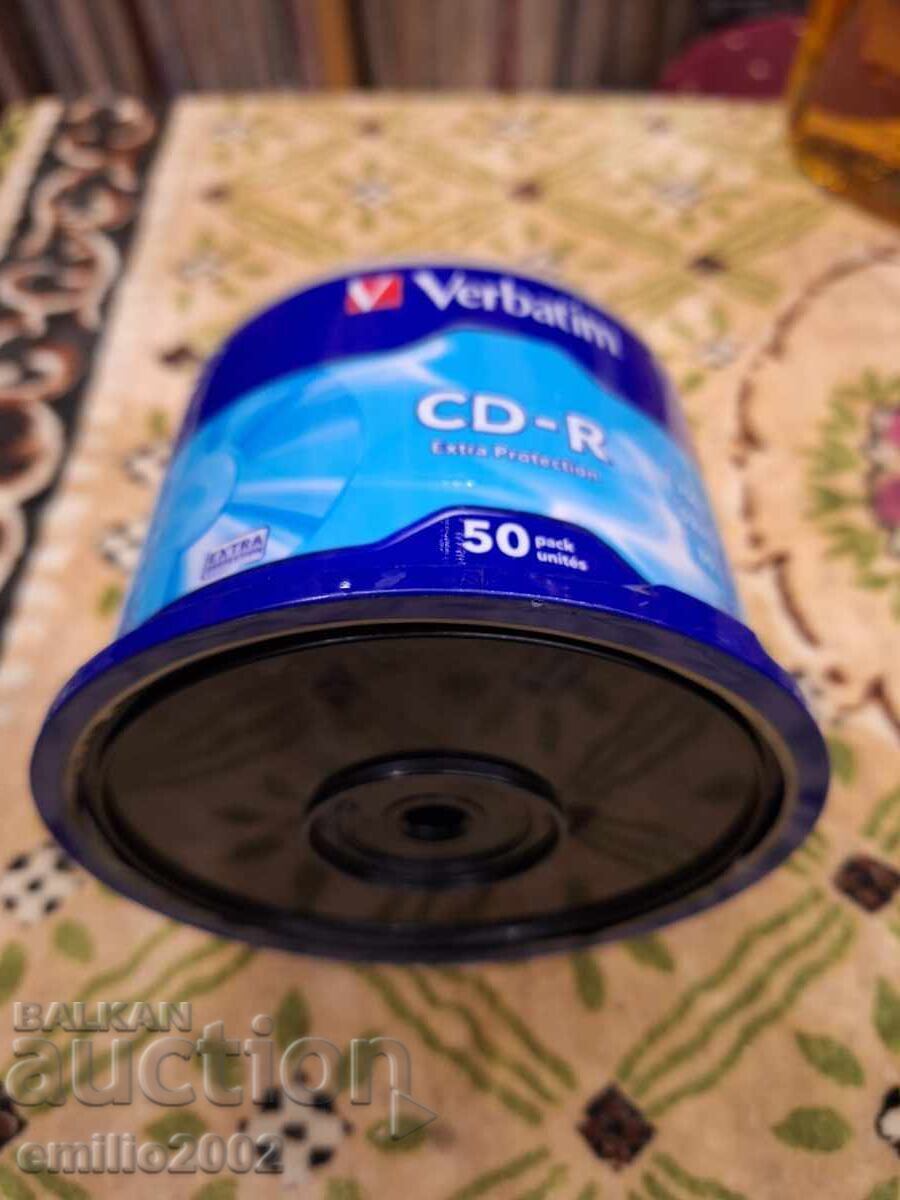 Δημοπρασία Δίσκοι Compact 50τμχ σε spindle Δημοπρασία Δίσκοι Compact 50τμχ σε spindle