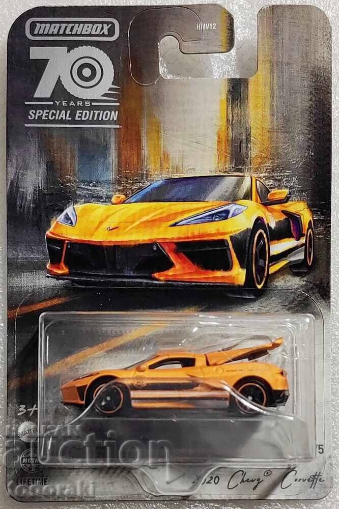 Matchbox 2020 Chevy Corvette 1:64 Мачбокс Шеви Корвет