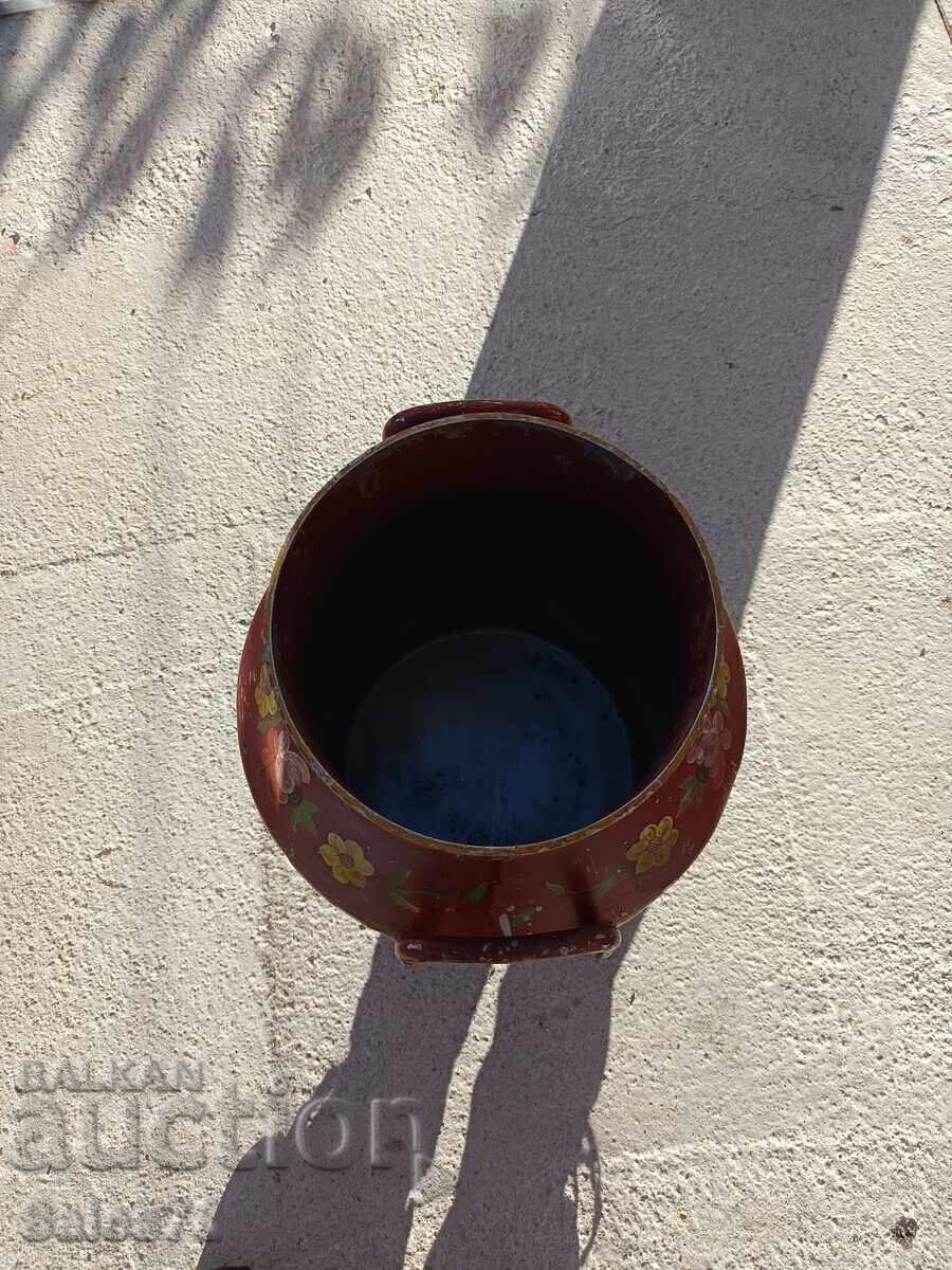 Δημοπρασία Παλαιό χειροποίητο ζωγραφισμένο γκιούμι γάλακτος Δημοπρασία Παλαιό χειροποίητο ζωγραφισμένο γκιούμι γάλακτος