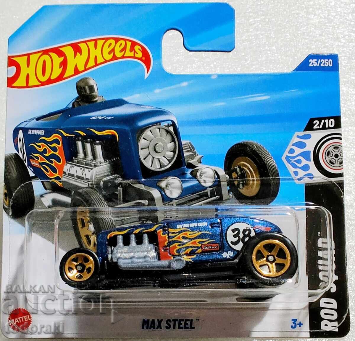 Hot Wheels Max Steel Car Hot Wheels 1:64 Rod Squad