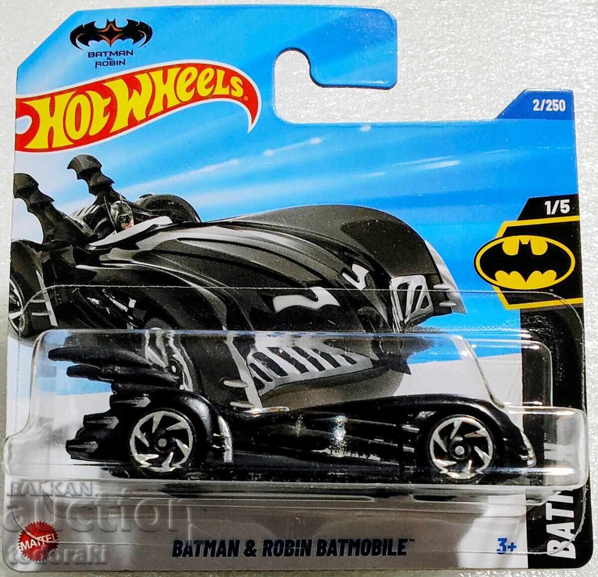 Hot Wheels Batman & Robin Batmobile Хот Уилс Батмобил Батман Hot Wheels Batman & Robin Batmobile Хот Уилс Батмобил Батман