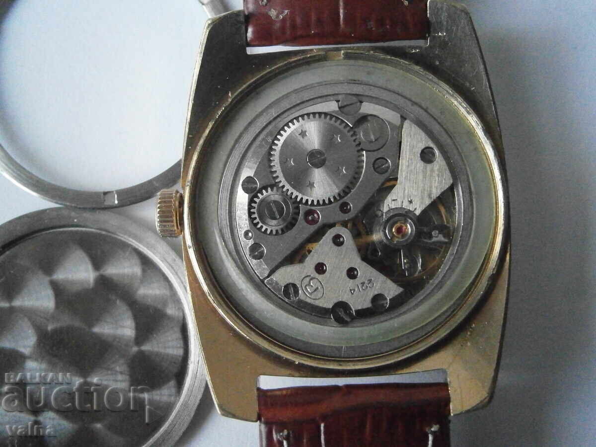 VOSTOK, 2214, 18 jewels, USSR, case 34mm, Au 10, TOP!, 110lv - 7