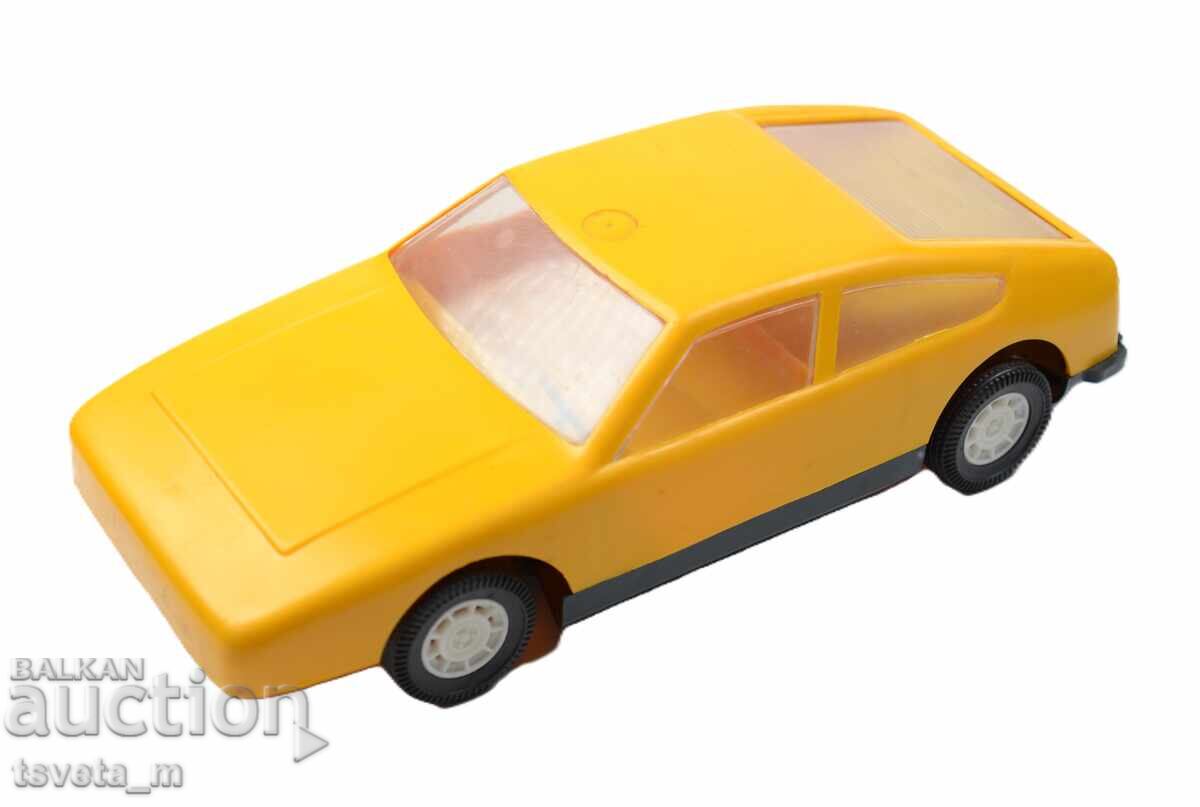 Plastic car, children's toys, social (or Soviet-era) Plastic car, children's toys, social (or Soviet-era)
