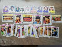 Lot of 65 pieces of ULKER chewing gum cards, ULKER-FINAL 90, Football