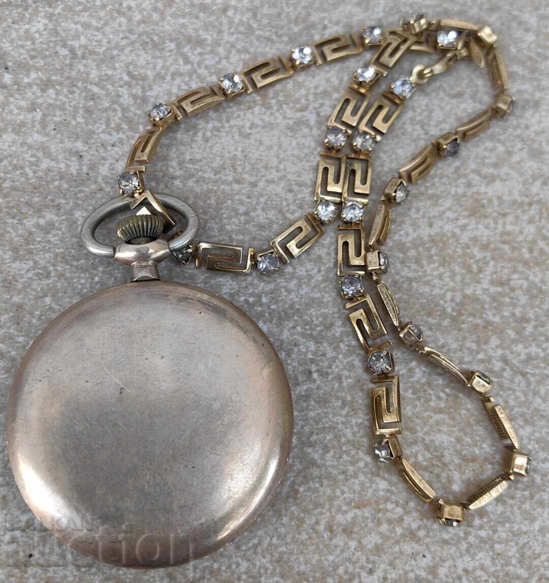 POCKET WATCH WALTHAM U. S. A. FOR DECORATION DOES NOT WORK with price 29.00 BGN | € 14.83