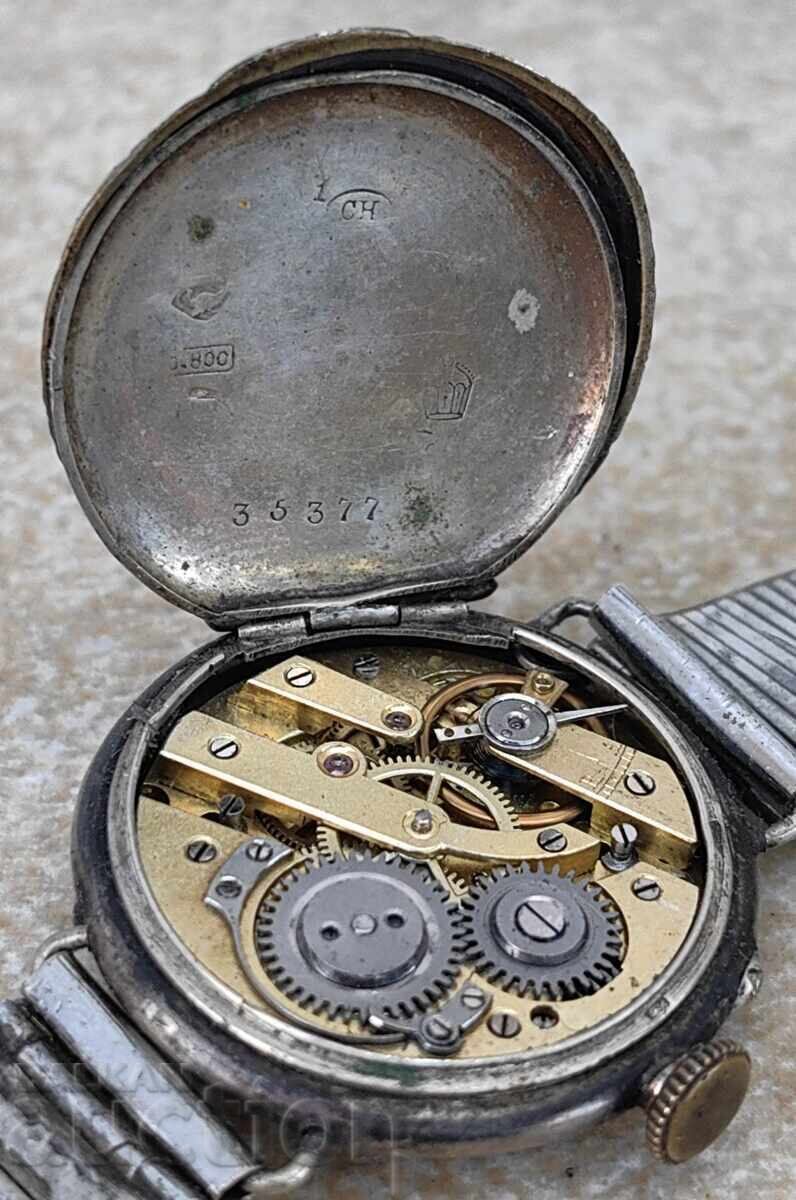 STAR SILVER LADIES WATCH. THE CHAIN IS NOT SILVER - 5