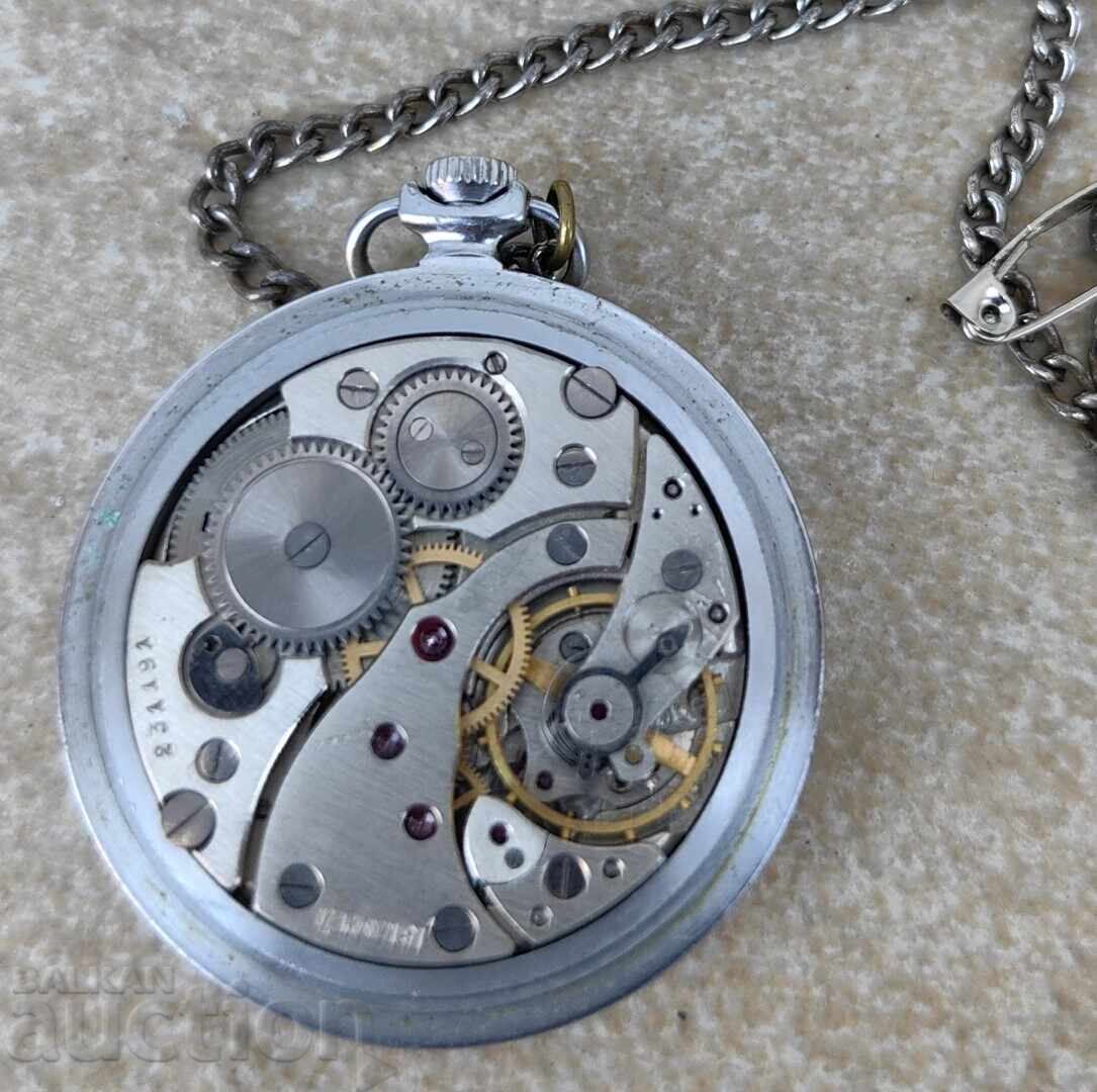 Auction SOCIAL POCKET WATCH MOLNIJA LIGHTNING WORKS Auction SOCIAL POCKET WATCH MOLNIJA LIGHTNING WORKS