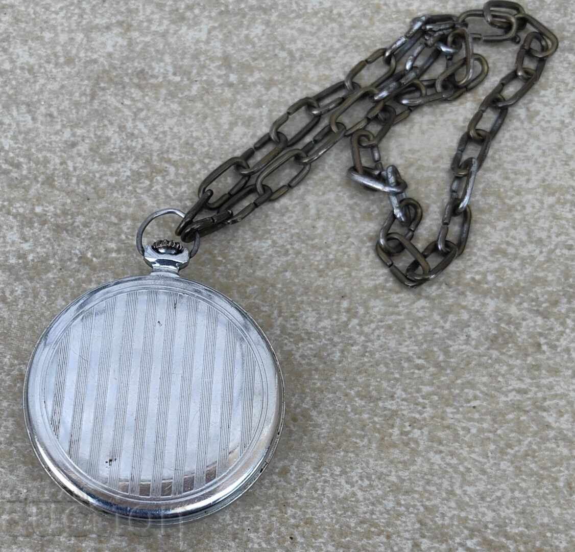 Livrarea CEAS DE BUZUNAR SOVIETIC MOLNIYA, FULGER, FUNCȚIONEAZĂ