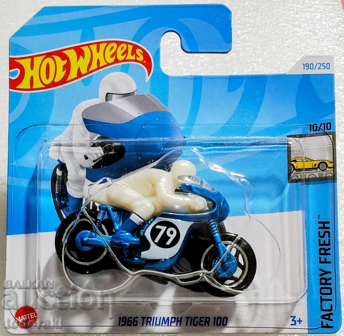 Hot Wheels 1966 Triumph Tiger 100 Хот Уилс 1:64 Мотор Триумф