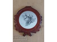 Panou din lemn și metal pentru cunoscători