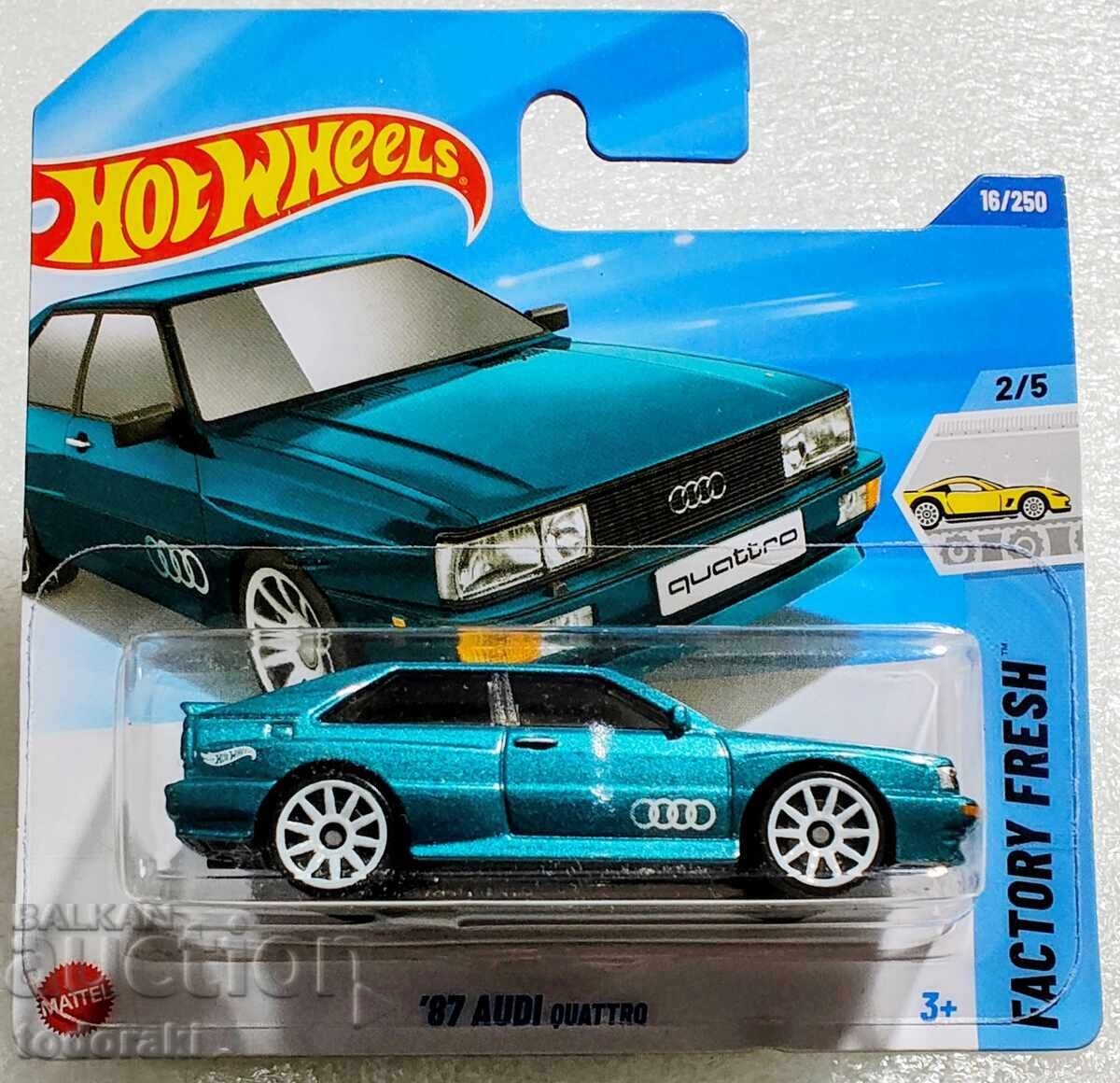 Hot Wheels 87 Audi Quattro Αμαξάκι Hot Wheels 1:64 Audi Quattro