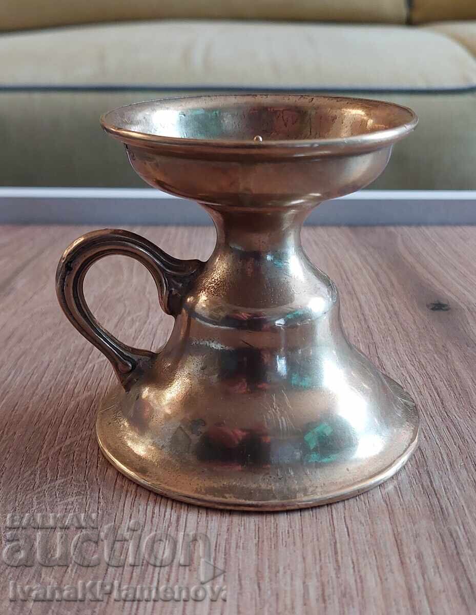 Brass candlestick for connoisseurs - 5