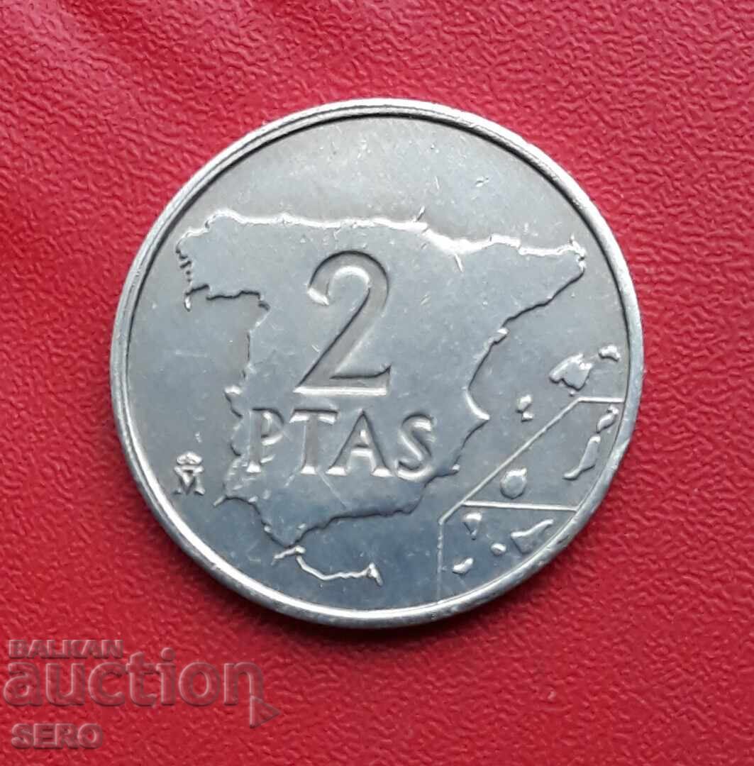 Spain-2 pesetas 1984 Spain-2 pesetas 1984