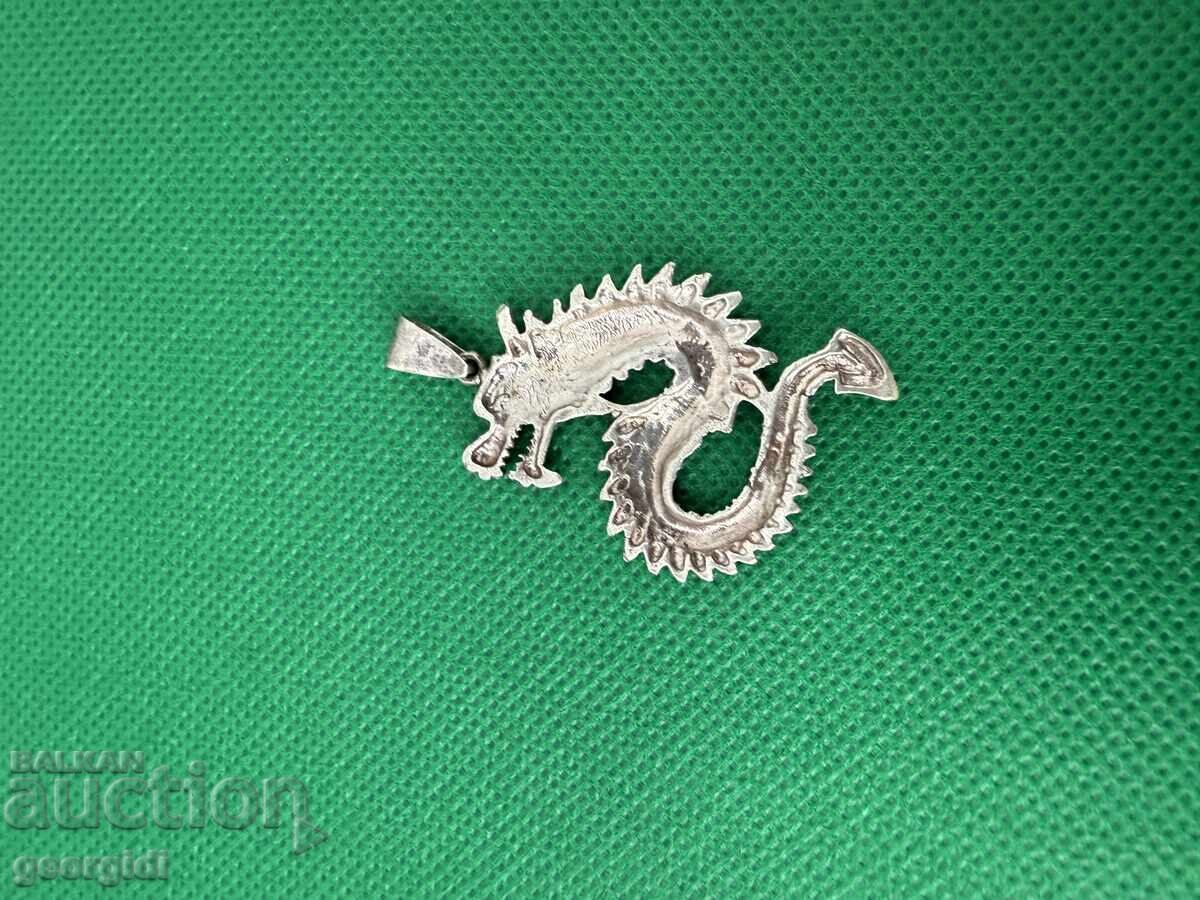 Silver pendant Chinese dragon. No. 7552 - 5 Silver pendant Chinese dragon. No. 7552 - 5