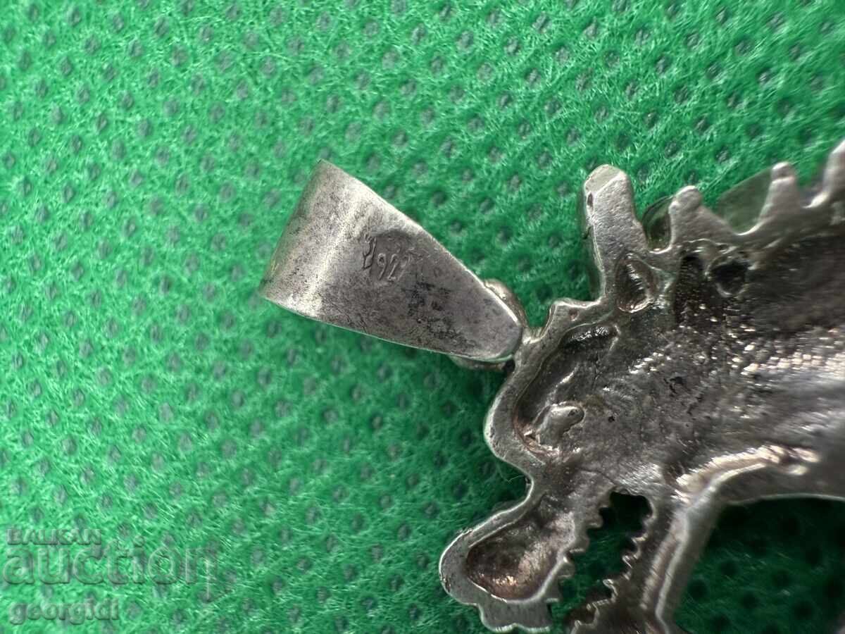 Silver pendant Chinese dragon. No. 7552 - 6 Silver pendant Chinese dragon. No. 7552 - 6