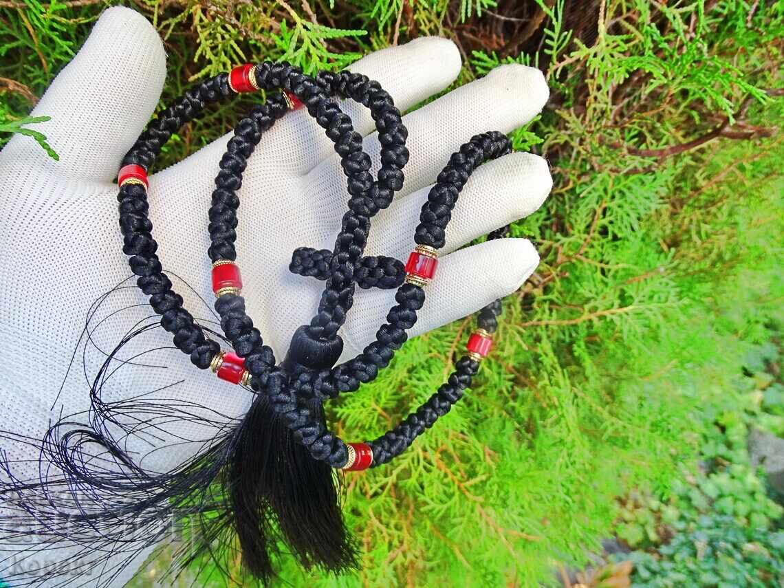 Православна монашеска броеница със 100 възела с цена 55.00 лв. | € 28.12 Православна монашеска броеница със 100 възела с цена 55.00 лв. | € 28.12