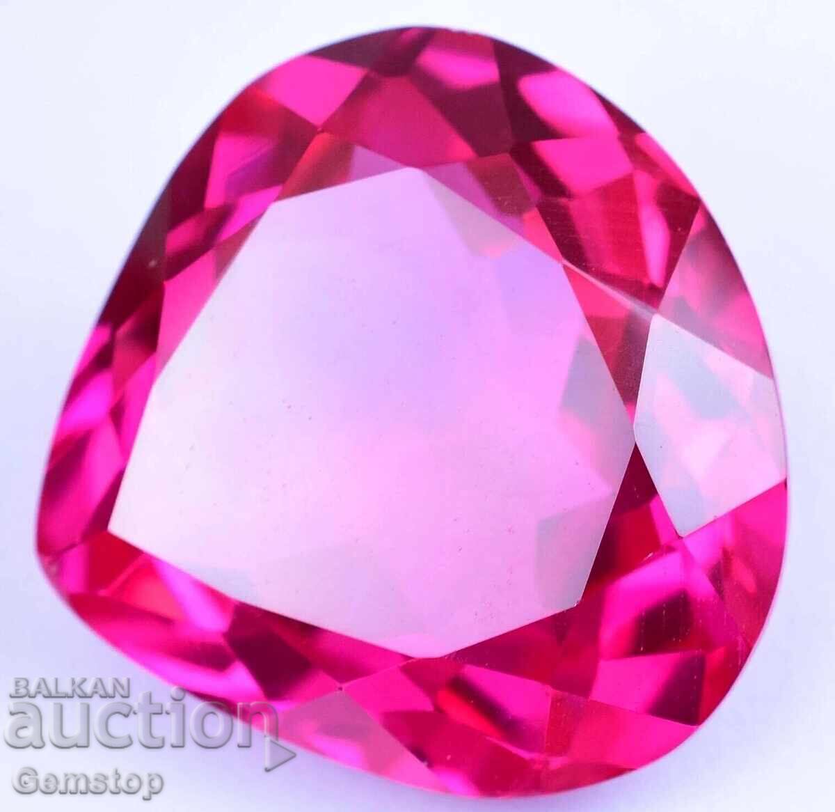 ΒΖΤ! 8.45 ct φυσικό ζαφείρι αχλάδι πιστοποιημένο AGL από 1στ! - 5 ΒΖΤ! 8.45 ct φυσικό ζαφείρι αχλάδι πιστοποιημένο AGL από 1στ! - 5